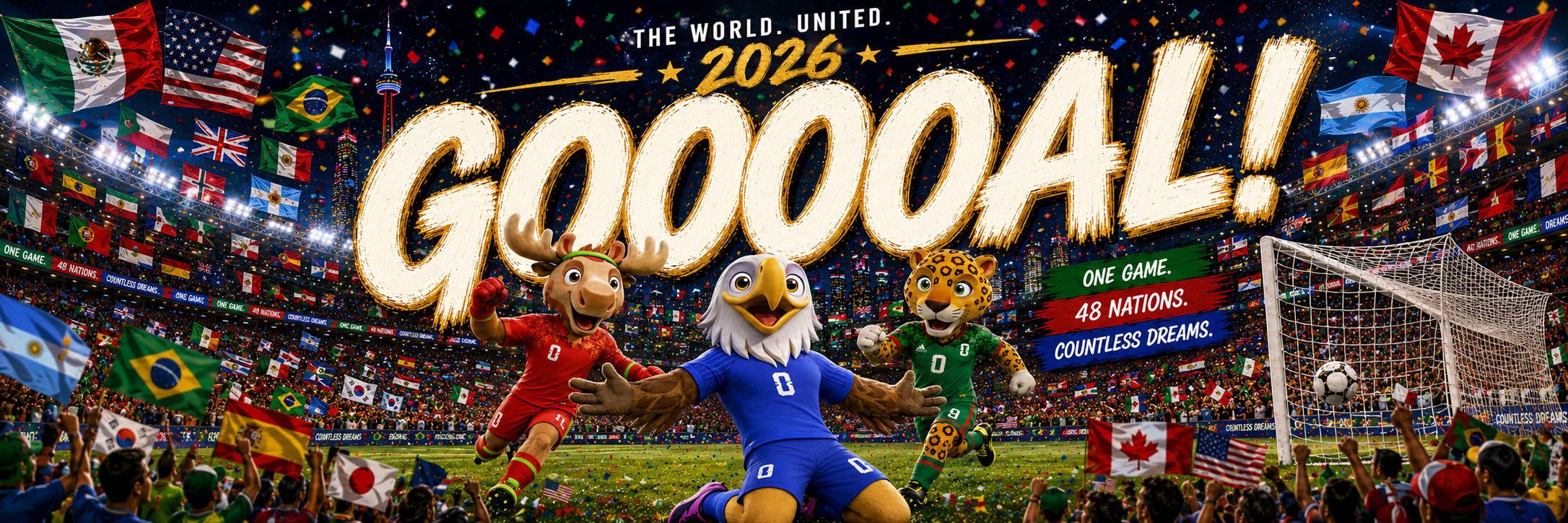 Gooooal! World Cup 2026 community banner