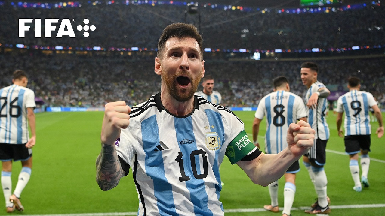 Argentina goal celebration