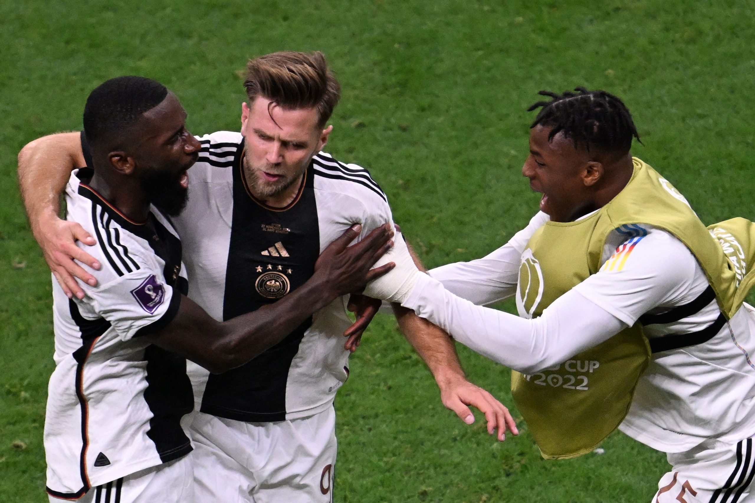 Germany goal celebration