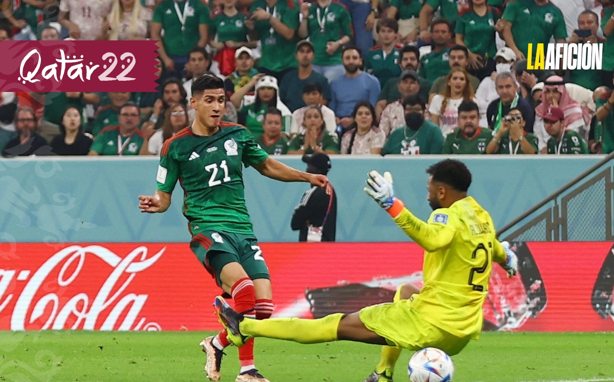 Mexico goal celebration