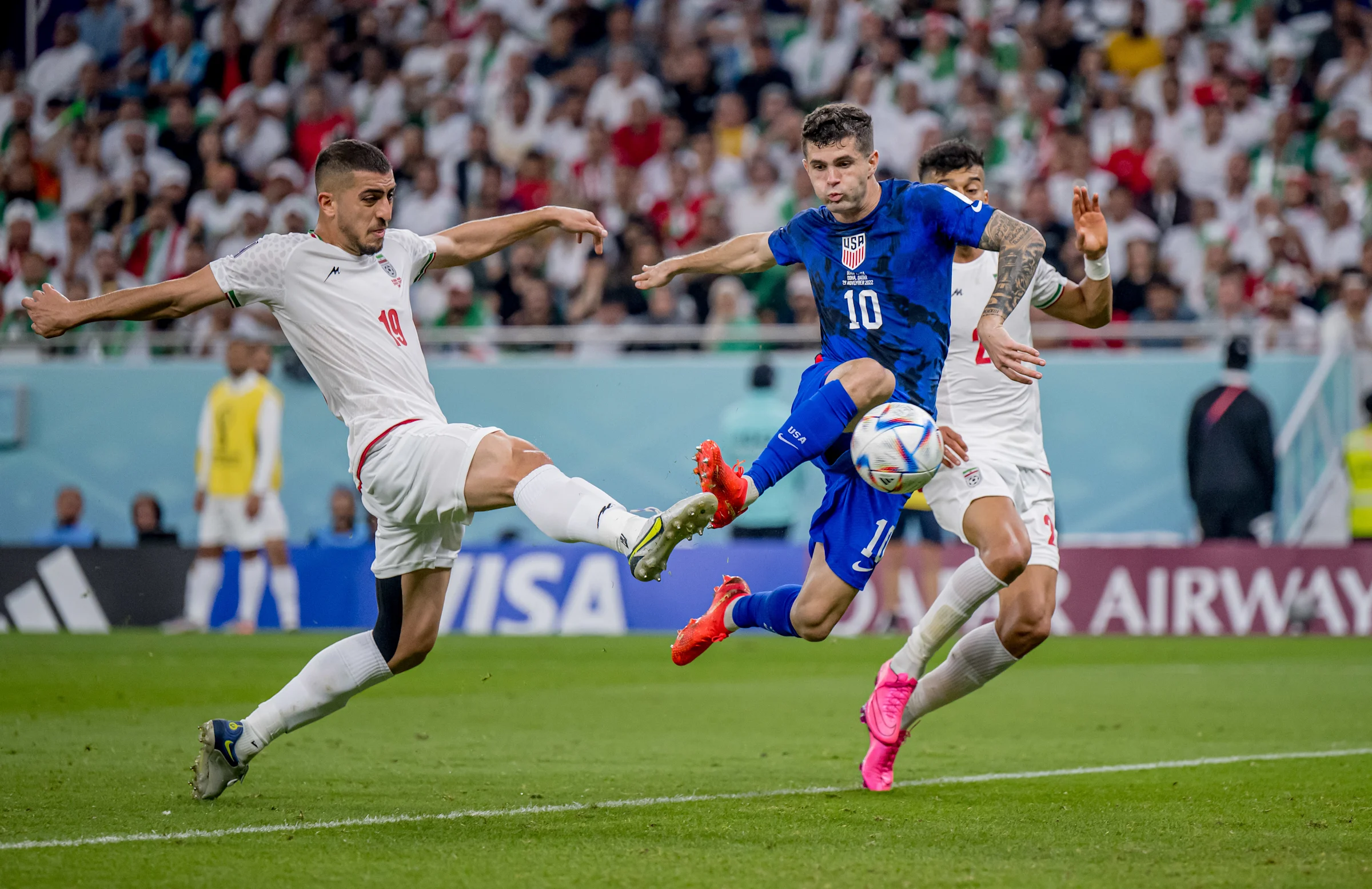 USA goal celebration